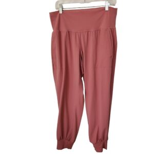 Women's Pink High-Waisted Pants